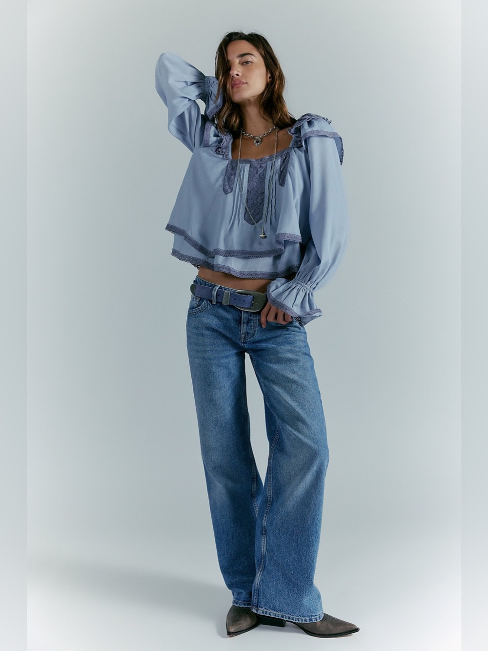 Free People Tennessee Low Rise Boyfriend Jeans
